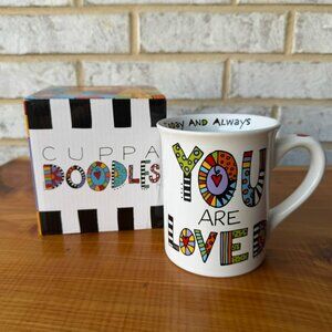 Our Name is Mud "You Are Loved" Ceramic Coffee Mug